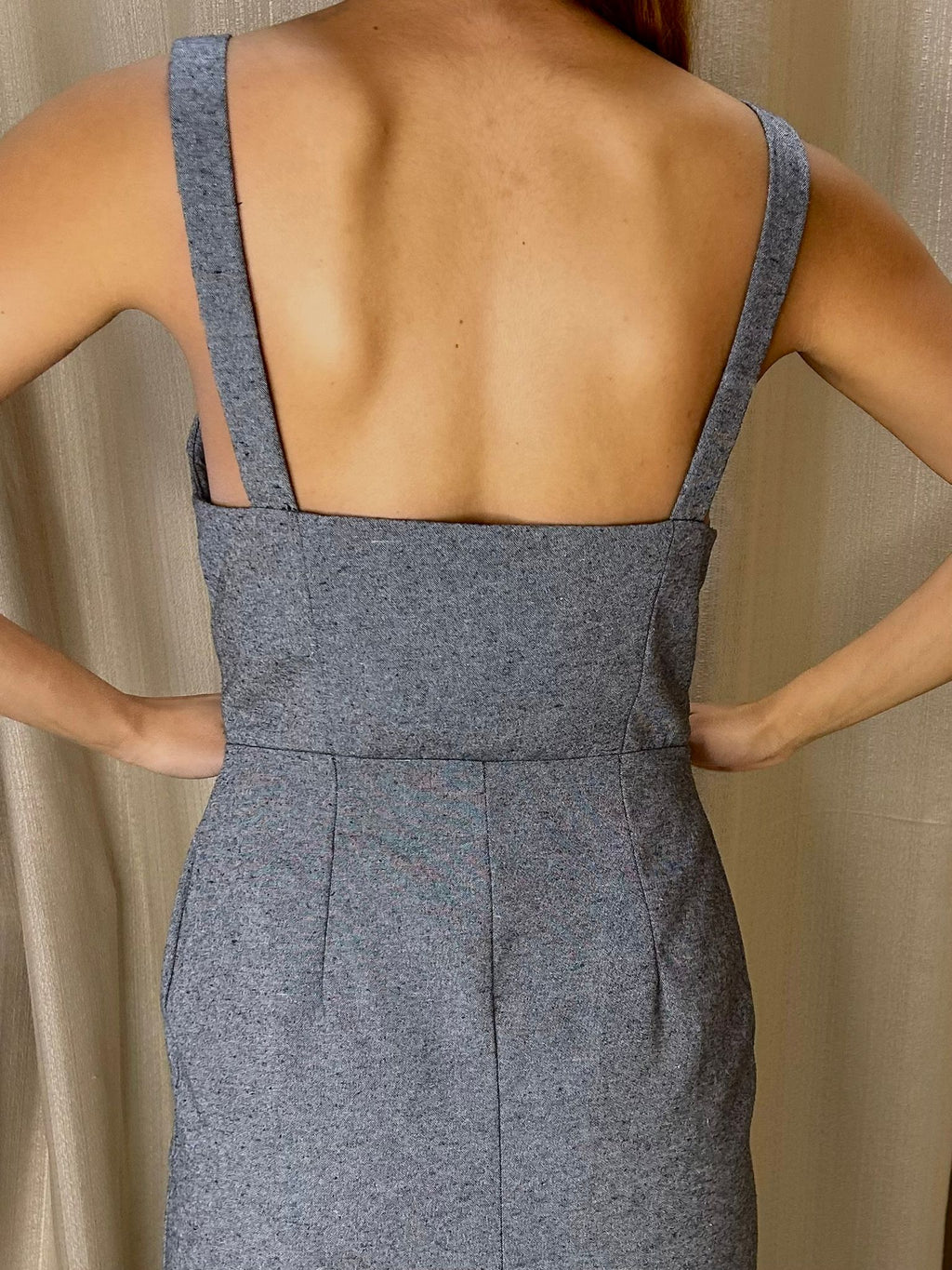 VESTIDO CHUMBO RECICLADO
